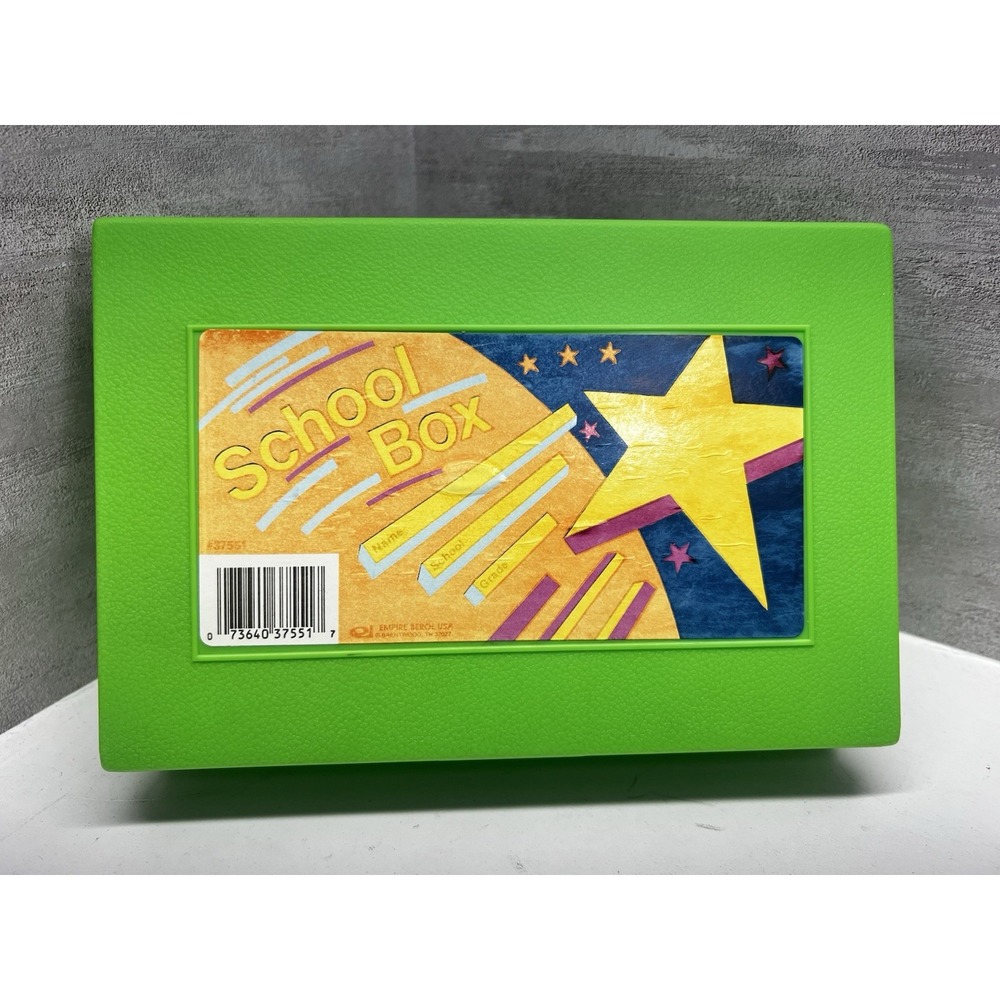 EMPIRE BEROL USA School Box Green Pencil Case Holder